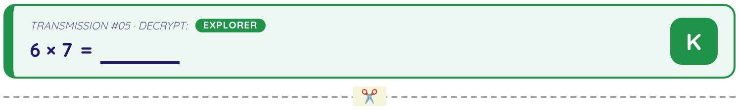 Age 8 transmission strip from a HideQuest Crack the Code mission.